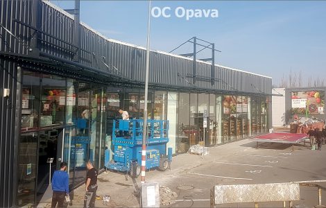 Ocelové konstrukce Hala OC v Opavě