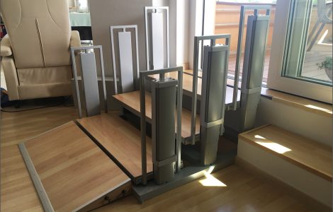 Stroje a technologická zařízení Proměnlivé schodiště Chameleon