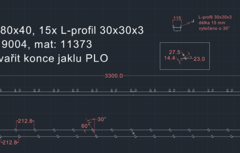 Technická dokumentace paravany