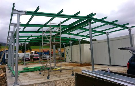 Ocelové konstrukce Hala v Supíkovicích